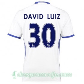 Chelsea Dres DAVID LUIZ Treći 2017/18 Kratkih Rukava