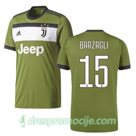 Juventus Dres BARZAGLI Treći 2017/18 Kratkih Rukava