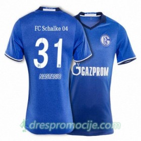 Schalke Dres NASTASIC Domaći 2017/18 Kratkih Rukava