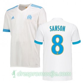 Olympique de Marseille Dres Morgan Sanson Domaći 2017/18 Kratkih Rukava
