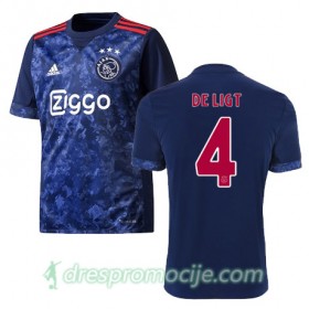 AFC Ajax Dres Matthijs de Ligt Gostujući 2017/18 Kratkih Rukava