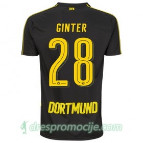 Borussia Dortmund Dres GINTER Gostujući 2017/18 Kratkih Rukava