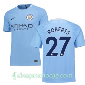 Manchester City Dres Roberts Domaći 2017/18 Kratkih Rukava