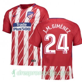 Atlético Madrid Dres JOSE GIMENEZ Domaći 2017/18 Kratkih Rukava