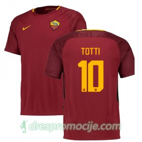 Roma Dres TOTTI Domaći 2017/18 Kratkih Rukava