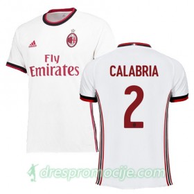 Milan Dres CALABRIA Gostujući 2017/18 Kratkih Rukava