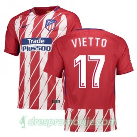 Atlético Madrid Dres VIETTO Domaći 2017/18 Kratkih Rukava