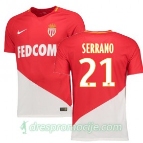 AS Monaco FC Dres SERRANO Domaći 2017/18 Kratkih Rukava