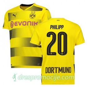 Borussia Dortmund Dres PHILIPP Domaći 2017/18 Kratkih Rukava