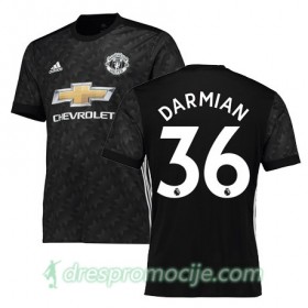 Manchester United Dres DARMIAN Gostujući 2017/18 Kratkih Rukava