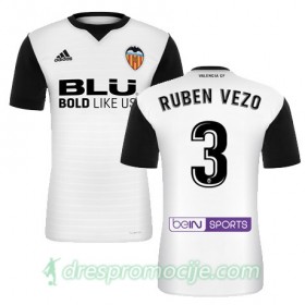 Valencia C.F. Dres RUBEN VEZO Domaći 2017/18 Kratkih Rukava