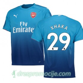 Arsenal Dres XHAKA Gostujući 2017/18 Kratkih Rukava