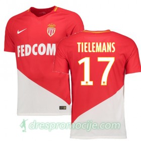 AS Monaco FC Dres TIELEMANS Domaći 2017/18 Kratkih Rukava