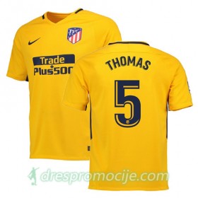 Atlético Madrid Dres THOMAS Gostujući 2017/18 Kratkih Rukava