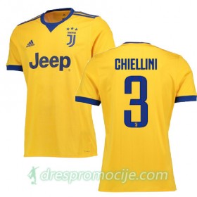 Juventus Dres CHIELLINI Gostujući 2017/18 Kratkih Rukava