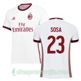 Milan Dres SOSA Gostujući 2017/18 Kratkih Rukava