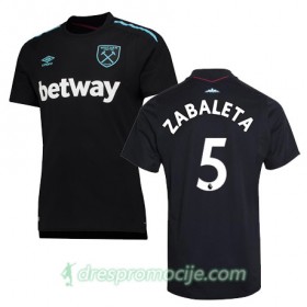 West Ham Dres ZABALETA Gostujući 2017/18 Kratkih Rukava