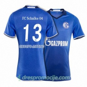 Schalke Dres CHOUPO MOTING Domaći 2017/18 Kratkih Rukava