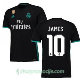 Real Madrid Dres JAMES Gostujući 2017/18 Kratkih Rukava