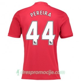 Manchester United Dres PEREIRA Domaći 2017/18 Kratkih Rukava