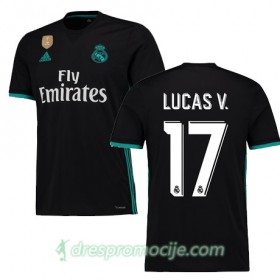 Real Madrid Dres LUCAS V Gostujući 2017/18 Kratkih Rukava