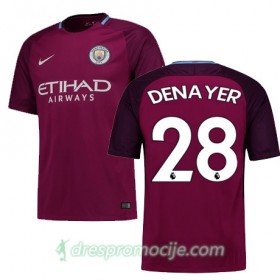 Manchester City Dres DENAYER Gostujući 2017/18 Kratkih Rukava
