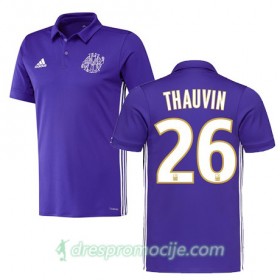 Olympique de Marseille Dres FLORIAN THAUVIN Treći 2017/18 Kratkih Rukava