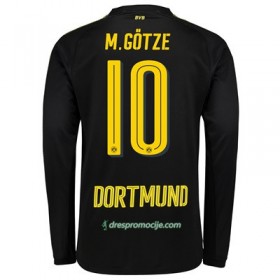 Borussia Dortmund Dres Mario Gotze 10 Gostujući 2017/18 Dugim Rukavima