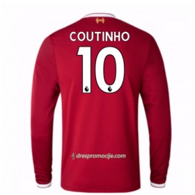 Liverpool Dres Mario Philippe Coutinho 10 Domaći 2017/18 Dugim Rukavima