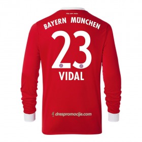 FC Bayern München Dres Arturo Vidal 23 Domaći 2017/18 Dugim Rukavima