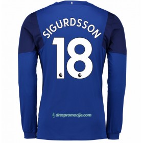 Everton Dres Gylfi Sigurdsson 18 Domaći 2017/18 Dugim Rukavima