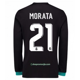 Real Madrid Dres Alvaro Morata 21 Gostujući 2017/18 Dugim Rukavima