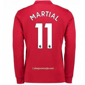 Manchester United Dres Anthony Martial 11 Domaći 2017/18 Dugim Rukavima