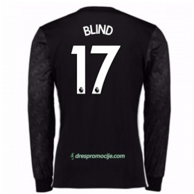 Manchester United Dres Daley Blind 17 Gostujući 2017/18 Dugim Rukavima