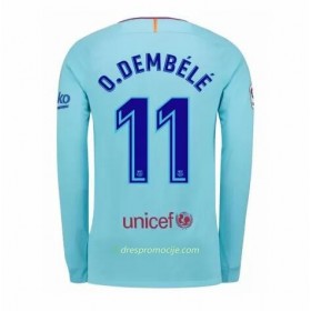 FC Barcelona Dres Ousmane Dembele 11 Gostujući 2017/18 Dugim Rukavima