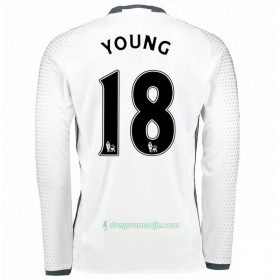 Manchester United Dres Ashley Young 18 Treći 2017/18 Dugim Rukavima