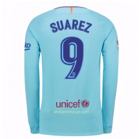 FC Barcelona Dres Luis Suarez 9 Gostujući 2017/18 Dugim Rukavima