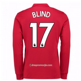 Manchester United Dres Daley Blind 17 Domaći 2017/18 Dugim Rukavima