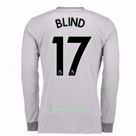 Manchester United Dres Daley Blind 17 Treći 2017/18 Dugim Rukavima