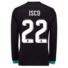 Real Madrid Dres Isco 22 Gostujući 2017/18 Dugim Rukavima