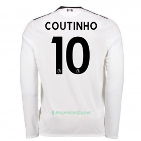 Liverpool Dres Mario Philippe Coutinho 10 Gostujući 2017/18 Dugim Rukavima