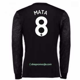 Manchester United Dres Juan Mata 8 Gostujući 2017/18 Dugim Rukavima