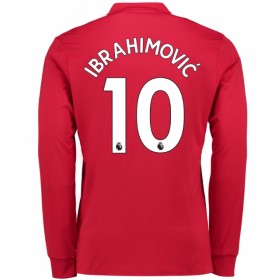Manchester United Dres Ibrahimovic 10 Domaći 2017/18 Dugim Rukavima