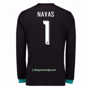 Real Madrid Dres Golmanski Keylor Navas 1 Gostujući 2017/18 Dugim Rukavima