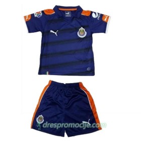 C.D. Guadalajara Dres Treći Dječji 2017/18 Kratkih Rukava