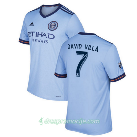 New York City FC Dres  David Villa Domaći 2017/18 Kratkih Rukava