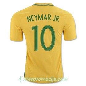 Brazil Dres NEYMAR JR Domaći 2016/17 Kratkih Rukava
