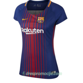 FC Barcelona Dres Ženska Domaći 2017/18 Kratkih Rukava