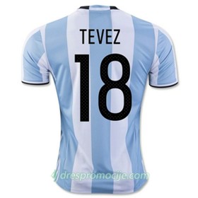 Argentina Dres TEVEZ Domaći 2016/17 Kratkih Rukava