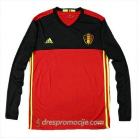 Belgija Dres Domaći Euro 2016 Dugim Rukavima